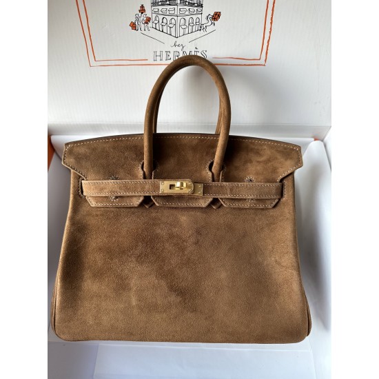 birkin 25cm suede in stock lot 1600