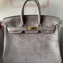 birkin 25cm suede in stock lot 1600