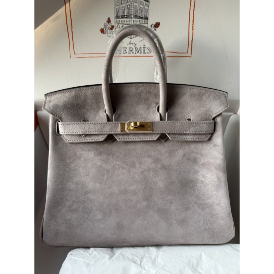 birkin 25cm suede in stock lot 1600