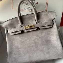 birkin 25cm suede in stock lot 1600
