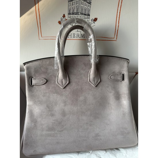 birkin 25cm suede in stock lot 1600