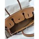 Lot 1111 shoulder birkin 29cm swift golden brown color is very suitable for modern urban beauty style high class feeling full of