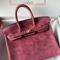 birkin 25cm suede in stock lot 1600