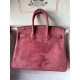 birkin 25cm suede in stock lot 1600