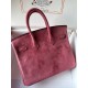 birkin 25cm suede in stock lot 1600