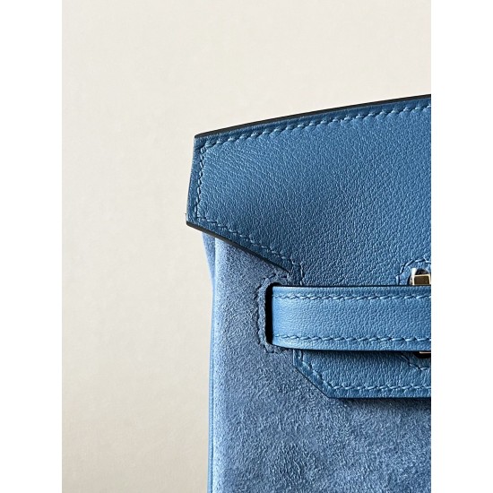 Model BK25 Code BK250400 Material SW suede Color Z7 Ocean Blue Gold Buckle Size 252013cm Description SW suede is soft and wear-resistant, waterproof and easy to care for You can use it casually and conveniently It is both loaded and elegant Faithful to th