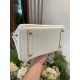 P1234 in stock touch BK25cm platinum Togo leather with high-gloss crocodile platinum hand-stitched waxed thread All-steel hardware Lining goatskin