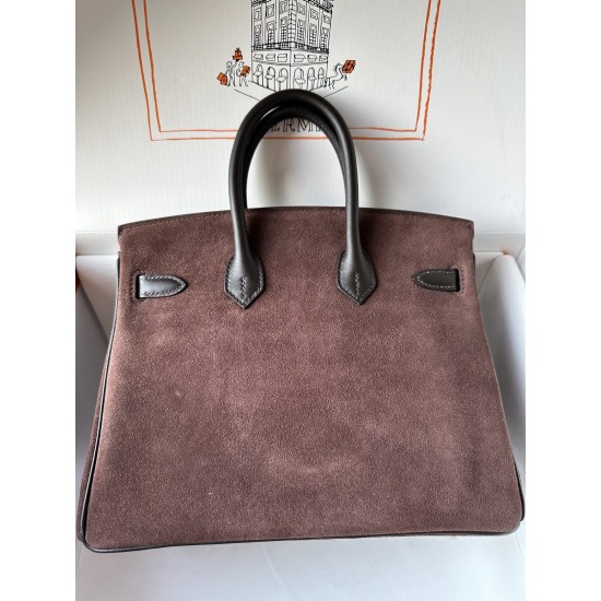 birkin 25cm suede in stock lot 1600