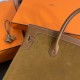 New Birkin Platinum 40cm Original imported suede Swift leather gold brown gold buckle counter synchronization handmade beeswax thread sewing pure steel hardware high-end custom batch 1600