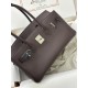 Lot 1111 24s new shoulder birkin swift ebony bag color is very with the style of the modern urban beauties advanced sense full of