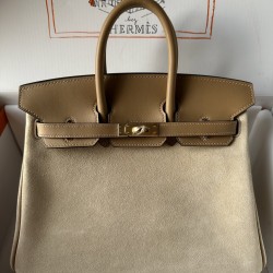 birkin 25cm suede in stock lot 1600