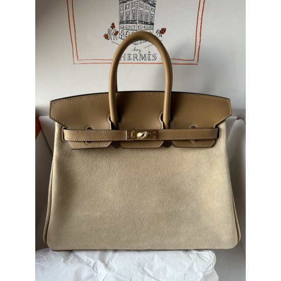 birkin 25cm suede in stock lot 1600