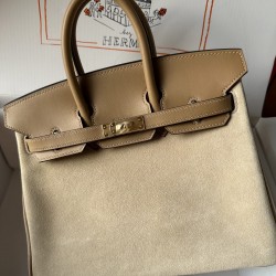 birkin 25cm suede in stock lot 1600