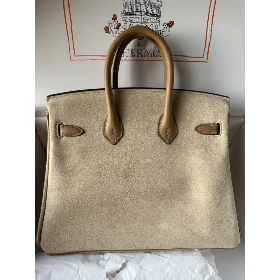 birkin 25cm suede in stock lot 1600