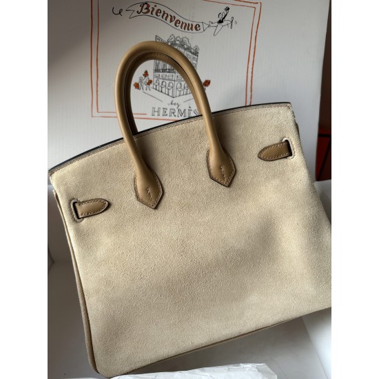 birkin 25cm suede in stock lot 1600