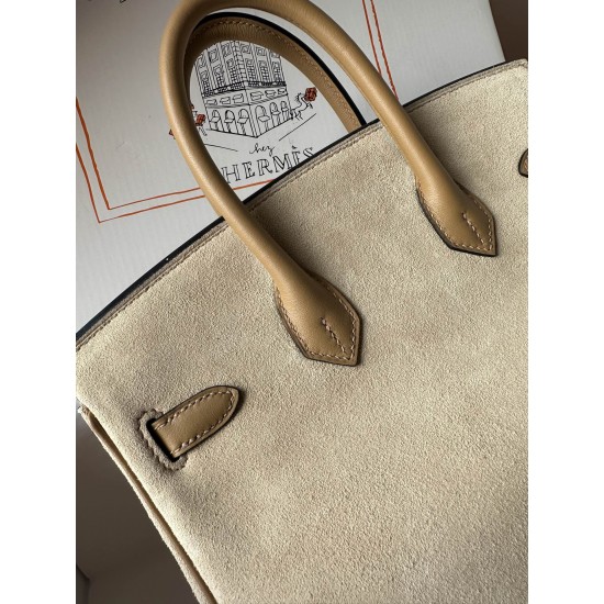 birkin 25cm suede in stock lot 1600