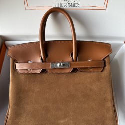 birkin 25cm suede in stock lot 1600