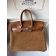 birkin 25cm suede in stock lot 1600