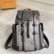 P400 Exclusive Customized Actual Top Original Reinforced Variable Chip M43735 Old Flower N41379 Black Check M41379 Black Flower M45419 Black Gray Multi-functional Christopher Shoulder bag with Monogram canvas interpretation of hiking bag's rugged and unpr
