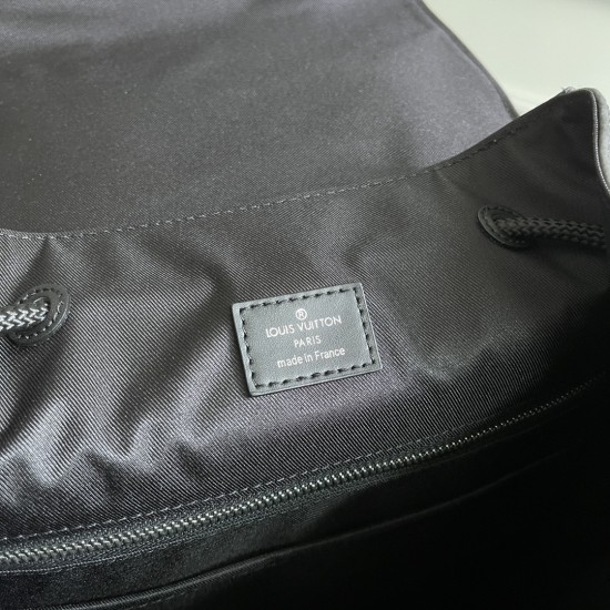 P400 Exclusive Customized Actual Top Original Reinforced Variable Chip M43735 Old Flower N41379 Black Check M41379 Black Flower M45419 Black Gray Multi-functional Christopher Shoulder bag with Monogram canvas interpretation of hiking bag's rugged and unpr