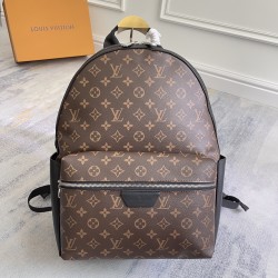 P390 Exclusive customized real top-quality original Reinforced semi-steel hardware Variable-size dynamic chip M22545 Medium This Discovery Medium Shoulder Bag features a handsome style in Monogram Eclipse canvas and metal piecesFront pocket for easy acces