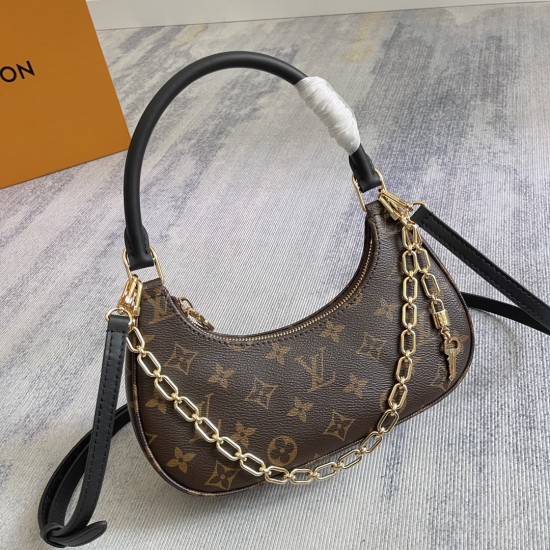 P260EXCLUSIVE CUSTOMIZED ACTUAL TOP ORIGINAL REINFORCED VARIANT CHIP M25223This Catchy pouch is made of canvas outlined in cowhide leather trim with a classic Monogram motif that pays homage to the brand's heritage for a smart alternative.Sharp shape make