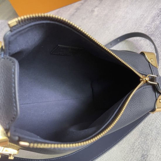 P570 Exclusive Customized Actuals Top Original Reinforced Variable Chip M15072 Frosted M26304 Dark Curry M15195 Black Oil Waxed M15226 Dark Blue M15224 Golden Brown M25071 Milk Curry M25160 Black M25072 Gray M24309 Black Buckle Continuing Louis Vuitton's 