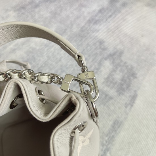 P360 Exclusive Customized Real Life Dynamic 163c Chip Top Original Reinforced M46291 Apricot M46291 Black M14224 Taro Purple This Nano No Handbag is a pocket-sized version of the classic No Handbag in Monogram Empreinte leather embossed with the Monogram 