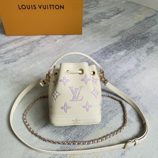 p400Exclusive customized real top quality original reinforced M82933 purple silkscreenThis Nano No handbag from the Summer Stardust capsule collection is made of Monogram Empreinte embossed leather to condense the classic No handbag shape and then expertl