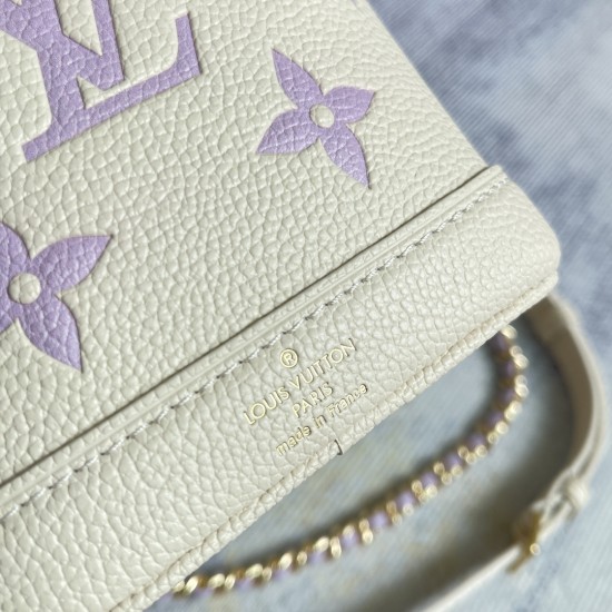 p400Exclusive customized real top quality original reinforced M82933 purple silkscreenThis Nano No handbag from the Summer Stardust capsule collection is made of Monogram Empreinte embossed leather to condense the classic No handbag shape and then expertl