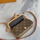 p220 Exclusive customized real shot of the top of the original single dynamic chip NANO DIANE handbags Model M83298 M83566 baby old flower quality upgraded upgraded lattice fabric counter synchronization electronic code chip in Monogram Empreinte leather 