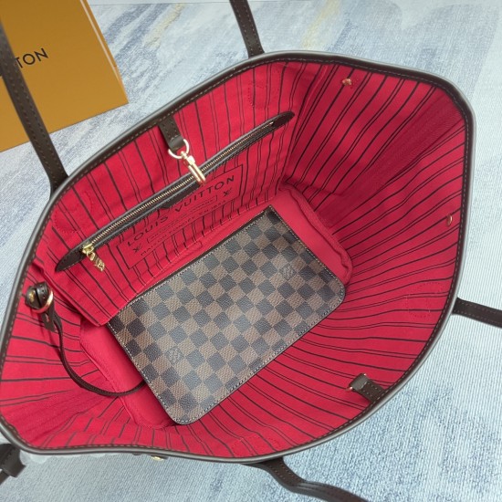 P280 Exclusive customized real dynamic size change chip Top Original Enhanced M40995 Flower Apricot M41177 Flower Red M41178 Old Flower Rose M50366 Flower Pink N41358 Non-Red N41603 Non-Pink N41631 White Apricot N41605 White Pink NEVERFULL Medium Handbag 