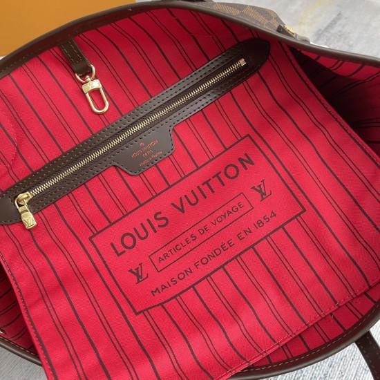 P280 Exclusive customized real dynamic size change chip Top Original Enhanced M40995 Flower Apricot M41177 Flower Red M41178 Old Flower Rose M50366 Flower Pink N41358 Non-Red N41603 Non-Pink N41631 White Apricot N41605 White Pink NEVERFULL Medium Handbag 