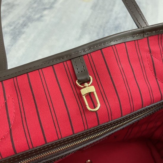 P280 Exclusive customized real dynamic size change chip Top Original Enhanced M40995 Flower Apricot M41177 Flower Red M41178 Old Flower Rose M50366 Flower Pink N41358 Non-Red N41603 Non-Pink N41631 White Apricot N41605 White Pink NEVERFULL Medium Handbag 