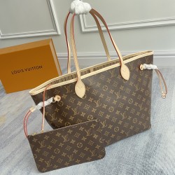 P280 Exclusive customized real dynamic size change chip Top Original Enhanced M40995 Flower Apricot M41177 Flower Red M41178 Old Flower Rose M50366 Flower Pink N41358 Non-Red N41603 Non-Pink N41631 White Apricot N41605 White Pink NEVERFULL Medium Handbag 