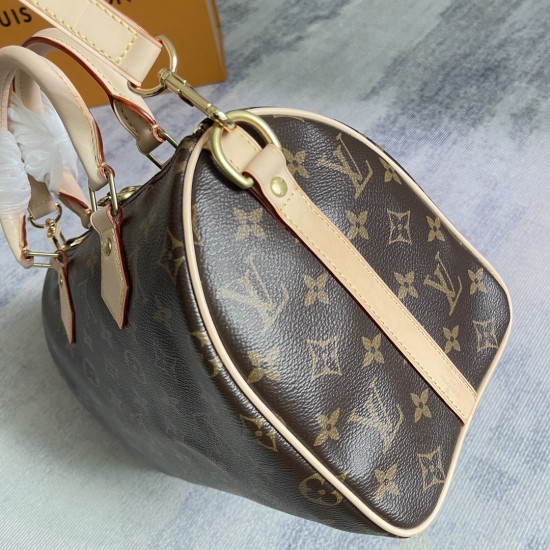 P300 Exclusive Customized Actual Top Original Enhanced Dynamic Chip M41113 Old Flower Top Original Customized Background Actual M46977 The Speedy line of handbags was originally designed for the traveler, using the name as a tribute to the booming metro s