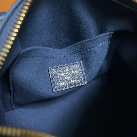 p460Exclusive Customized Actual Top Original Reinforced Chip Edition M46518 Pink M46517 Blue Top Original This Speedy Bandoulire 20 handbag from the brand new Dgrad collection in Monogram Empreinte embossed leather is a colorful way to brighten up the sea