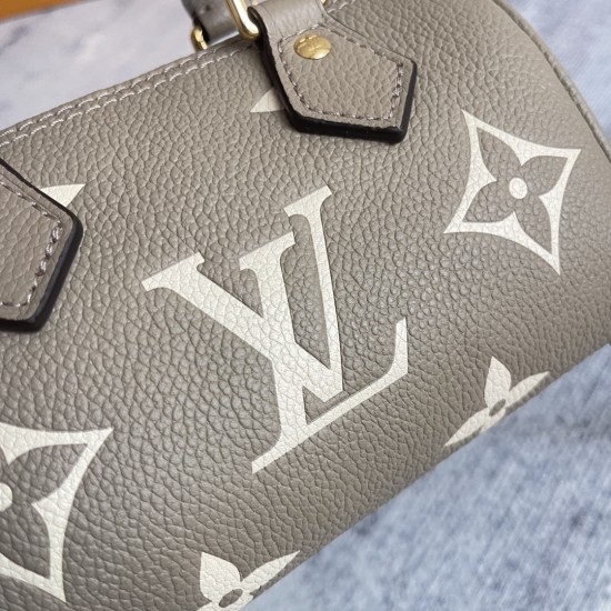 P380 Exclusive Customized Actual Top Original Enhanced Chip M82890 Apricot M81625 Yellow Pink M81913 Milk M81457 Burnt Yellow M81456 Black This Nano Speedy bag is made from Monogram Empreinte embossed leather to concentrate on the classic shape of the Spe