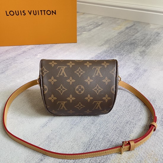 P250 Exclusive Customized Actuals Top Original Enhanced Dynamic 163c01 Chip M82335 Old Flower Top Original Original Customized Background Actuals This Mini Bumbag handbag in Monogram canvas showcases Louis Vuitton's soft take on the trendy fanny pack desi