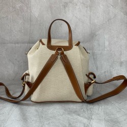 P7605BZ042 Canvas and the original imported calf leather perfect match thick wear linen blend lining using casual style design style fashion simple high-level and then fused with exquisite handmade craftsmanship to add a number of pockets storage shoulder
