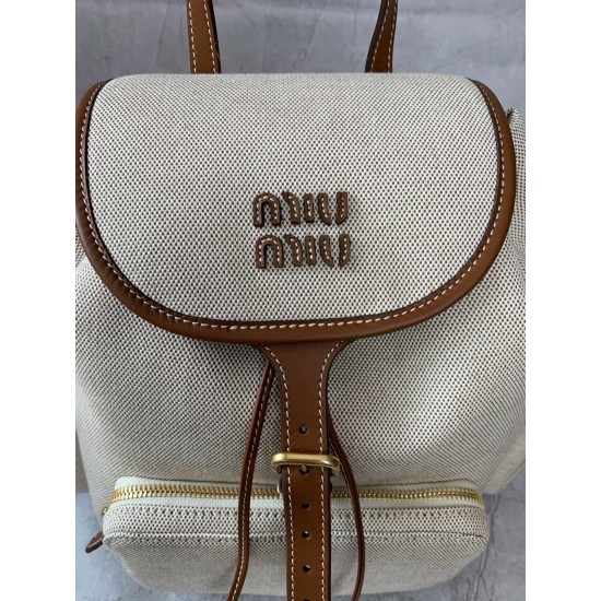P7605BZ042 Canvas and the original imported calf leather perfect match thick wear linen blend lining using casual style design style fashion simple high-level and then fused with exquisite handmade craftsmanship to add a number of pockets storage shoulder