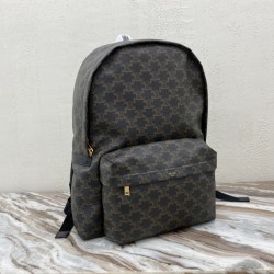 Extra Original Leather Fully Packaged p850TRIOMPHE Calfskin Medium Shoulder Bag TRIOMPHE Medium Canvas Patchwork Calfskin Shoulder Bag with 2 Adjustable Nylon Shoulder Straps and 1 Carrying Handle with Dual Zippers and 1 Front Zippered Pocket Product Deta