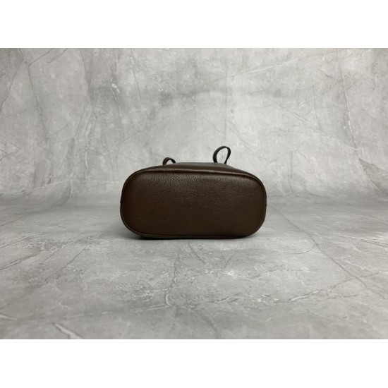 p4805NF460 heather color new mini bucket bag made of top imported lambskin leather super soft and cost-effective can manage a variety of styles very playful and lovely can be shoulder crossbody handheld shoulder shape varied bag is small but very able to 