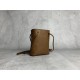 p4805NF460 brown new mini bucket bag made of top imported lambskin leather is super soft and cost-effective can manage a variety of styles very playful and lovely can be shoulder crossbody handheld shoulder shape varied bag is small but very able to load 