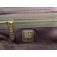 p6505BB147 plaid brown Miu new bird's-eye check bowling ball using new wool fabric with high-grade plain calf leather bold and innovative design perfectly interprets the Miu eclectic style dashing casual and tolerant attitude towards life this bag is cool