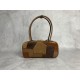 p7505BB147 Patchwork Brown Miu new patchwork bowling ball heavy handmade using a variety of leather patchwork made of bold and innovative design perfectly interprets the Miu eclectic style dashing casual and tolerant attitude towards life This bag is cool