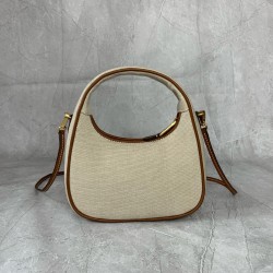 P5505BC125 cloth with leather MiuMiu new to the version of the new canvas MiuWaner canvas fabric with calfskin leather texture soft and durable this year's super-hot material must-have single product using the rounded curve to retain the proper sense of p