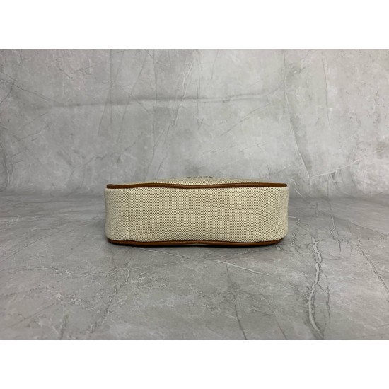 P5505BC125 cloth with leather MiuMiu new to the version of the new canvas MiuWaner canvas fabric with calfskin leather texture soft and durable this year's super-hot material must-have single product using the rounded curve to retain the proper sense of p