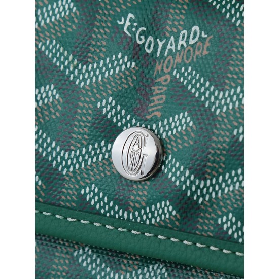 Premium quality original material p650 reversible anjou double-sided support oversized imported version of the first layer of calf leather customized goyardine rain dew cotton and linen version of the symmetrical pattern senior sense of whatever color on 