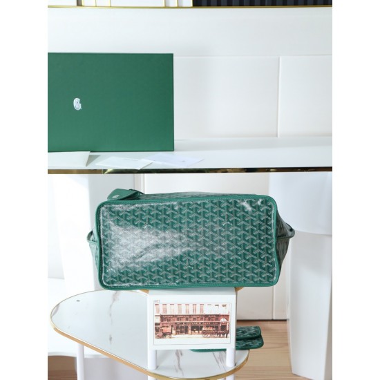 Premium quality original material p650 reversible anjou double-sided support oversized imported version of the first layer of calf leather customized goyardine rain dew cotton and linen version of the symmetrical pattern senior sense of whatever color on 